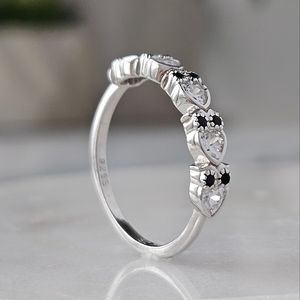 Owl band Ring, 925 Sterling Silver Charmed Aroma Size 7